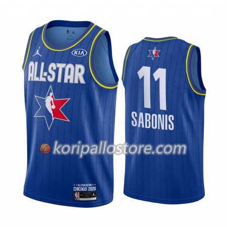 Indiana Pacers Domantas Sabonis 11 2020 All-Star Jordan Brand Sininen Miesten Pelipaidat Swingman 